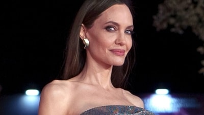 Angelina Jolie talked about the pressures of staying in the limelight in Hollywood. Angelina Jolie talked about the pressures of staying in the limelight in Hollywood.