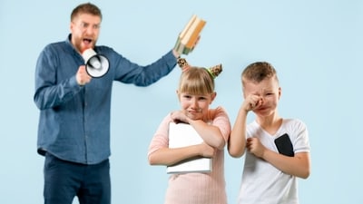 While strictness is important, overly harsh parenting can have lasting negative effects on a child's development. (Freepik)