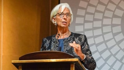 European Central Bank President Christine Lagarde, 67, ranks number two on the list. (Reuters) European Central Bank President Christine Lagarde, 67, ranks number two on the list. (Reuters)