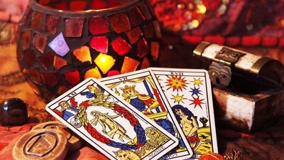 Three Tarot Cards. (Pixabay)