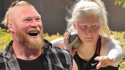Brock Lesnar's daughter Mya set a new shot put record at Colorado State Brock Lesnar's daughter Mya set a new shot put record at Colorado State