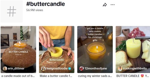 Viral TikTok trend - Butter Candle (TikTok) Viral TikTok trend - Butter Candle (TikTok)