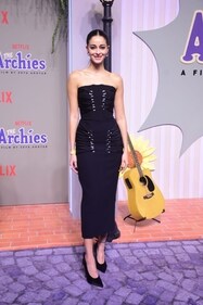 Ananya Panday at The Archies premiere. (HT Photo/Varinder Chawla ) Ananya Panday at The Archies premiere. (HT Photo/Varinder Chawla )