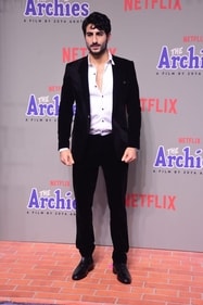 Ibrahim Ali Khan at The Archies premiere in Mumbai last night. (HT Photo/Varinder Chawla) Ibrahim Ali Khan at The Archies premiere in Mumbai last night. (HT Photo/Varinder Chawla)