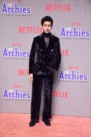 Mihir Ahuja at The Archies premiere. (HT Photo/Varinder Chawla) Mihir Ahuja at The Archies premiere. (HT Photo/Varinder Chawla)