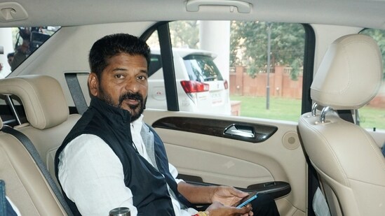 Telangana Congress Chief A Revanth Reddy, named as the new chief minister of the state. (PTI)