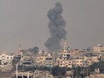 A picture taken in southern Israel near the border with the Gaza Strip. A picture taken in southern Israel near the border with the Gaza Strip.