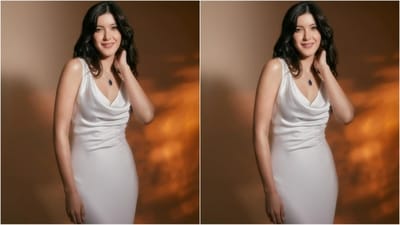 Shanaya's stunning dress is from the shelves of clothing brand Norma Kamali. If you like her dress and want to add it to your wardrobe, it will cost you $325, which is equivalent to <span class='webrupee'>₹</span>27,000. (Instagram/@shanayakapoor02) Shanaya's stunning dress is from the shelves of clothing brand Norma Kamali. If you like her dress and want to add it to your wardrobe, it will cost you $325, which is equivalent to <span class='webrupee'>₹</span>27,000. (Instagram/@shanayakapoor02)