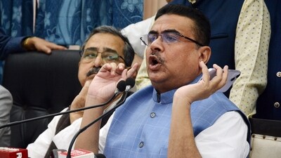 BJP leader Suvendu Adhikari BJP leader Suvendu Adhikari