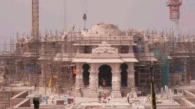 All three idols of Ram Lalla are based on the sketch presented to the Trust by Mumbai-based renowned artist Vasudeo Kamath (HT)