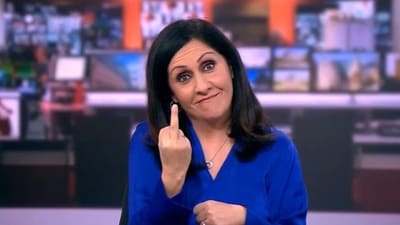 BBC News presenter Maryam Moshiri became the unexpected focus of social media chatter when a seemingly private joke went awry during a live broadcast. (X)