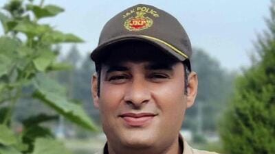 Kashmir police inspector Masroor Ahmad Wani was shot at in October. (ANI) Kashmir police inspector Masroor Ahmad Wani was shot at in October. (ANI)