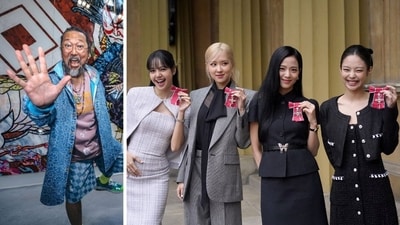 BLACKPINK and Takashi Murakami are set to collaborate (Victoria Jones/Pool via REUTERS/File Photo, takashipom/Instagram) BLACKPINK and Takashi Murakami are set to collaborate (Victoria Jones/Pool via REUTERS/File Photo, takashipom/Instagram)