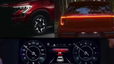 Kia has released a few teaser videos of the SUV (Image courtesy: Kia) Kia has released a few teaser videos of the SUV (Image courtesy: Kia)