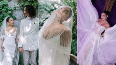 Vanessa Hudgens tied the knot with her longtime boyfriend and professional baseball player Cole Tucker. The pictures came out today and they show the couple exchanging their vows in a dreamy jungle setting in Tulum, Mexico. The couple first met on a Zoom meditation led by Jay Shetty in October 2020. After dating for three years, they got engaged by the Eiffel Tower in Paris in February 2023. (Instagram) Vanessa Hudgens tied the knot with her longtime boyfriend and professional baseball player Cole Tucker. The pictures came out today and they show the couple exchanging their vows in a dreamy jungle setting in Tulum, Mexico. The couple first met on a Zoom meditation led by Jay Shetty in October 2020. After dating for three years, they got engaged by the Eiffel Tower in Paris in February 2023. (Instagram)