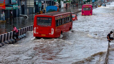 The heavy rains and flooding caused by the storm brought Chennai to a halt, (PTI) The heavy rains and flooding caused by the storm brought Chennai to a halt, (PTI)