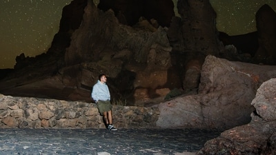 Anthargange Trek, Karnataka: This trek offers one of the most adventurous trekking routes. Situated 65 km from Bengaluru, this 3 km long trek starts at midnight, gradually becoming both challenging and enjoyable as you navigate maze-like paths and large rocks, ultimately leading to a cave.&nbsp; (Representative Image)