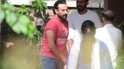 Saif Ali Khan was also spotted with Kareena Kapoor, Taimur and Jehangir. He was last seen as Lankesh in Adipurush. He is currently working on Telugu film Devara, co-starring Jr NTR and Janhvi Kapoor. Saif Ali Khan was also spotted with Kareena Kapoor, Taimur and Jehangir. He was last seen as Lankesh in Adipurush. He is currently working on Telugu film Devara, co-starring Jr NTR and Janhvi Kapoor. 