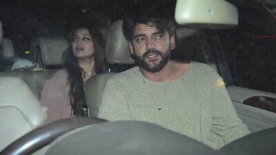 Rumoured couple Sonakshi Sinha and Zaheep Iqbal were spotted together at Krishika Lulla's birthday party on Wednesday. Both of them were seen chatting in a car with a common friend. Rumoured couple Sonakshi Sinha and Zaheep Iqbal were spotted together at Krishika Lulla's birthday party on Wednesday. Both of them were seen chatting in a car with a common friend. 