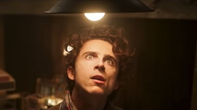 Timothee Chalamet plays a young Willy Wonka Timothee Chalamet plays a young Willy Wonka