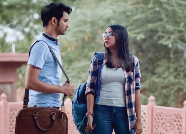 In Mismatched (2020), Prajakta Koli’s character isn’t clear about what she wants from couplehood. In Mismatched (2020), Prajakta Koli’s character isn’t clear about what she wants from couplehood.