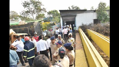 A case has been registered at Dehu Road police station against the accused under sections 9(B) of the Explosives Act and sections 304(2) of the Indian Penal Code (IPC). (HT PHOTO) A case has been registered at Dehu Road police station against the accused under sections 9(B) of the Explosives Act and sections 304(2) of the Indian Penal Code (IPC). (HT PHOTO)
