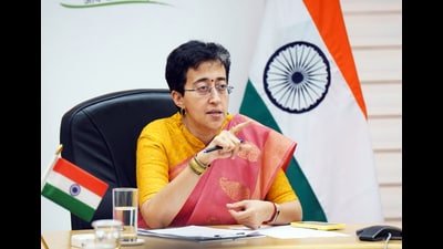 Atishi is the only woman minister in the seven-member Kejriwal cabinet. (Agencies) Atishi is the only woman minister in the seven-member Kejriwal cabinet. (Agencies)