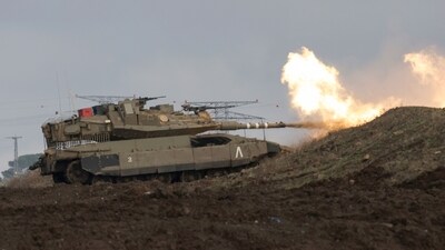 Members of the Israeli army's infantry 6th brigade take part in an assault coordination exercise near Moshav Kidmat Tsvi in the Israel-annexed Golan Heights. (AFP) Members of the Israeli army's infantry 6th brigade take part in an assault coordination exercise near Moshav Kidmat Tsvi in the Israel-annexed Golan Heights. (AFP)