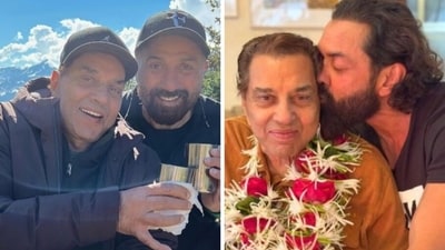 Sunny and Bobby Deol wish father Dharmendra on 88th birthday Sunny and Bobby Deol wish father Dharmendra on 88th birthday