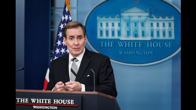 National security spokesperson John Kirby (Bloomberg) National security spokesperson John Kirby (Bloomberg)