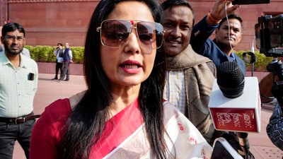 Mahua Moitra was expelled from the Lok sabha on December 8. (PTI) Mahua Moitra was expelled from the Lok sabha on December 8. (PTI)