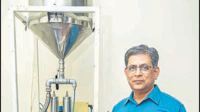 Pathak’s groundbreaking creation finds applications across various industries, offering a globally applicable solution. (HT PHOTO) Pathak’s groundbreaking creation finds applications across various industries, offering a globally applicable solution. (HT PHOTO)