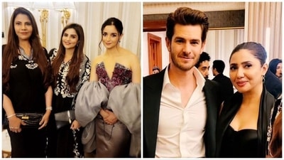 Alia Bhatt, Mahira Khan and Andrew Garfield at Red Sea Film Festival. Alia Bhatt, Mahira Khan and Andrew Garfield at Red Sea Film Festival.