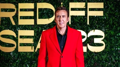 Nicolas Cage received an award at the Red Sea International Film Festival closing ceremony for his cinematic contributions. At the festival, the actor said he wanted to visit the region ever since he was a boy. The event marked the end of the third iteration of the festival. (AFP) Nicolas Cage received an award at the Red Sea International Film Festival closing ceremony for his cinematic contributions. At the festival, the actor said he wanted to visit the region ever since he was a boy. The event marked the end of the third iteration of the festival. (AFP)