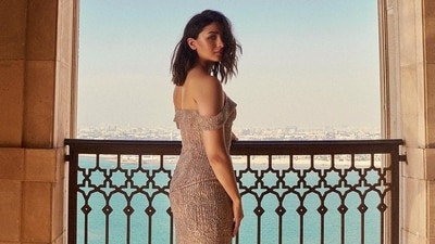 Alia Bhatt decks up for a talk on the sidelines of the Red Sea Film Festival. Alia Bhatt decks up for a talk on the sidelines of the Red Sea Film Festival.