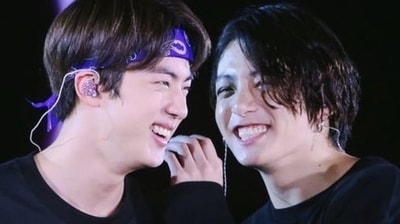 Jungkook and Jin (Fan Cam X pic) Jungkook and Jin (Fan Cam X pic)