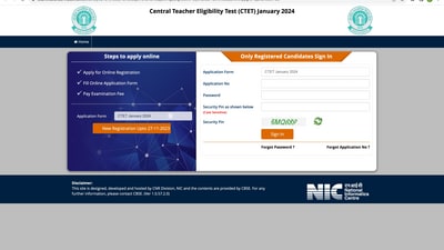 CTET January 2024: Last date to make corrections at ctet.nic.in, direct link here CTET January 2024: Last date to make corrections at ctet.nic.in, direct link here
