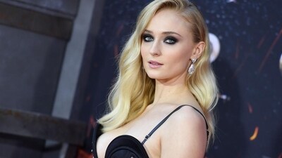 British actor Sophie Turner arrives for the Game of Thrones eighth and final season premiere at Radio City Music Hall. (AFP)