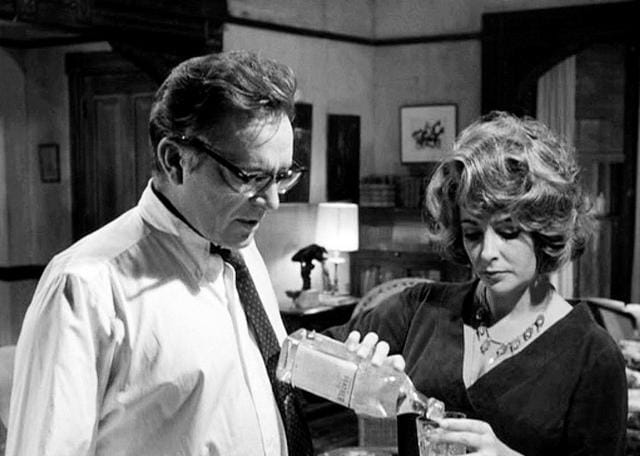 Richard Burton and Elizabeth Taylor in Who’s Afraid of Virginia Woolf (Film still) Richard Burton and Elizabeth Taylor in Who’s Afraid of Virginia Woolf (Film still)
