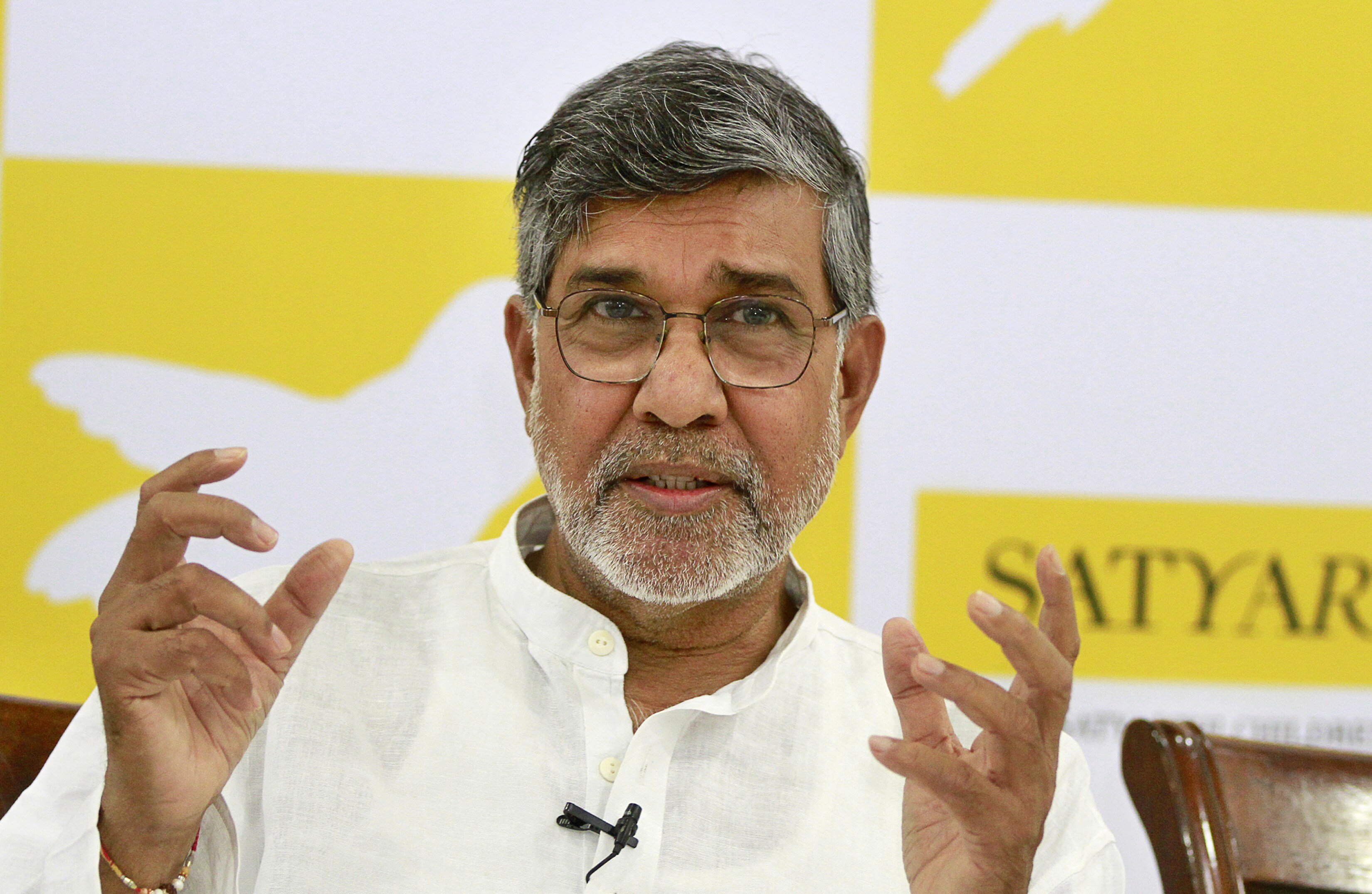 Nobel peace prize laureate Kailash Satyarthi in a picture dated October 7, 2015. (Sanjeev Verma/Hindustan Times) Nobel peace prize laureate Kailash Satyarthi in a picture dated October 7, 2015. (Sanjeev Verma/Hindustan Times)