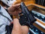 FILE - New York can continue to enforce laws banning firearms in sensitive locations, a federal appeals court ruled Friday, Dec. 8, 2023 in its first broad review of a host of new gun rules passed in the state after a landmark Supreme Court ruling last year.(AP Photo/Brittainy Newman, File) FILE - New York can continue to enforce laws banning firearms in sensitive locations, a federal appeals court ruled Friday, Dec. 8, 2023 in its first broad review of a host of new gun rules passed in the state after a landmark Supreme Court ruling last year.(AP Photo/Brittainy Newman, File)