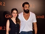 Bobby Deol and Tanya Deol at Gadar 2 premiere in August, 2023. (File Photo) Bobby Deol and Tanya Deol at Gadar 2 premiere in August, 2023. (File Photo)