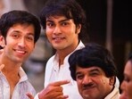Nakuul Mehta and Junior Mehmood from Pyaar Ka Dard Hai Meetha Meetha Pyaara Pyaara sets.