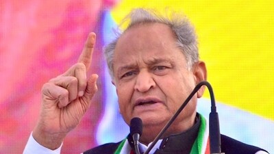 Outgoing Rajasthan chief minister Ashok Gehlot (Ashok Gehlot's X account) Outgoing Rajasthan chief minister Ashok Gehlot (Ashok Gehlot's X account)