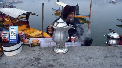 On Friday night, the temperature in the summer capital of Jammu and Kashmir dropped more than two notches from the previous night's minus 2.4 degrees Celsius, according to officials. (ANI) On Friday night, the temperature in the summer capital of Jammu and Kashmir dropped more than two notches from the previous night's minus 2.4 degrees Celsius, according to officials. (ANI)