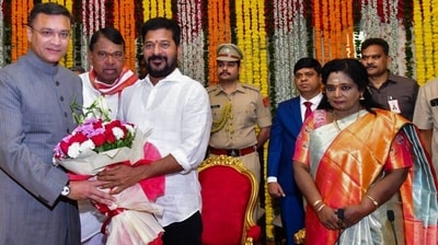 Akbaruddin Owaisi's appointment as the pro-tem Speaker faced a boycott call from the newly elected BJP MLAs in Telangana. Akbaruddin Owaisi's appointment as the pro-tem Speaker faced a boycott call from the newly elected BJP MLAs in Telangana.