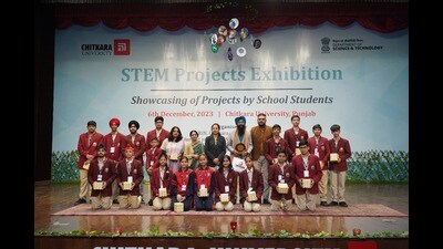 As many as 19 resource persons, both from Chitkara University and outside, who are seasoned professionals and technocrats conducted these activities in schools. (HT)