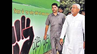 Bihar chief minister Nitish Kumar (HT FILE PHOTO)