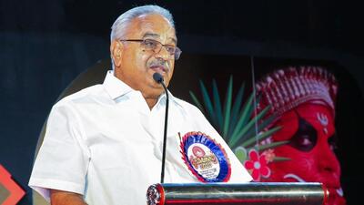 Communist Party of India Kerala secretary Kanam Rajendran (HT Photo/Sourced) Communist Party of India Kerala secretary Kanam Rajendran (HT Photo/Sourced)