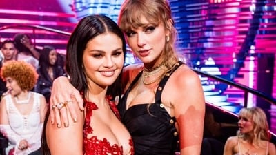 Selena Gomez with Taylor Swift at the 2023 VMAs. Selena Gomez with Taylor Swift at the 2023 VMAs.